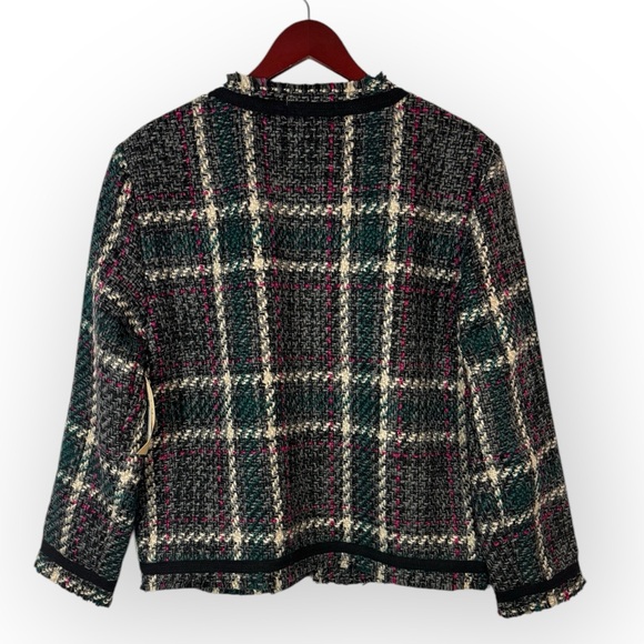 Anthropologie Tweed Jacket Large NWT - Picture 9 of 14
